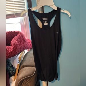 Champion Jet Black Sleeveless Top